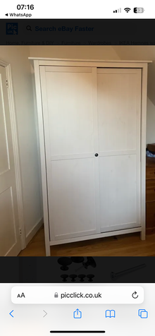 Photo of free IKEA Hemnes Wardrobe (Orpington) #1