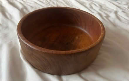 Photo of free Wooden fruit bowl (Fords Farm RG31) #1