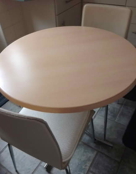 Photo of free dining table + chairs (Loughborough LE11) #1