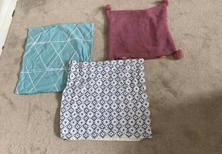 Photo of free Patterned cushions (Hampton Peterborough) #1