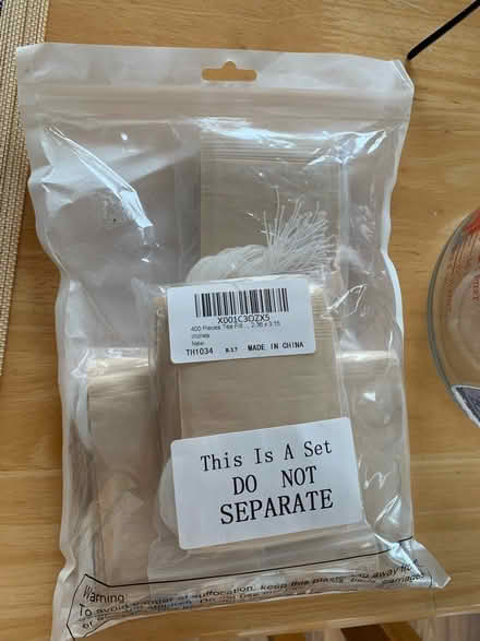 Photo of free Self-fill teabags (Walthamstow E17) #1