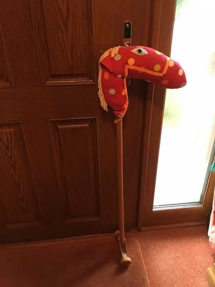 Photo of free two almost vintage home made children’s hobby horses (Penrith CA10) #1