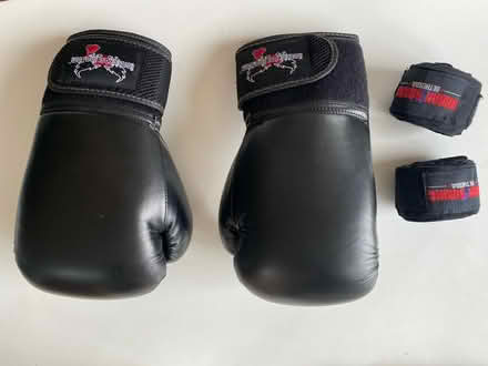Photo of free Boxing gloves and wraps (Capitol Hill Tower) #1