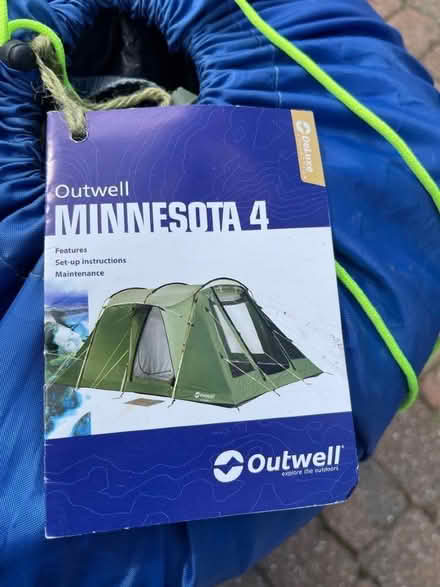Photo of free Outwell Minnesota 4 person tent plus accessories (Malvern WR14) #1
