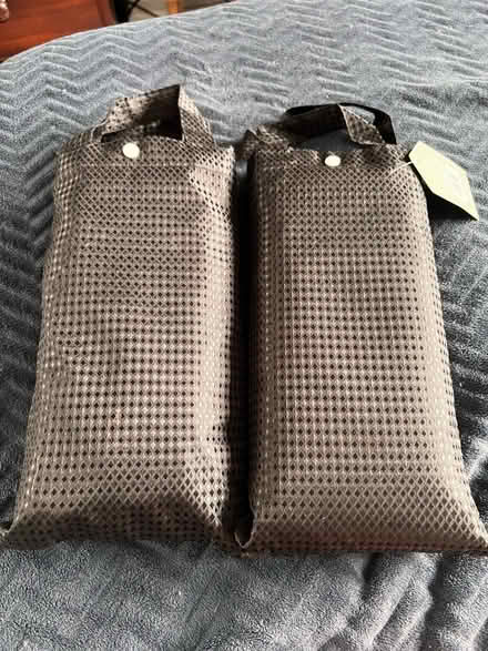 Photo of free 2 black shower curtains (AL7 Welwyn Garden City) #1