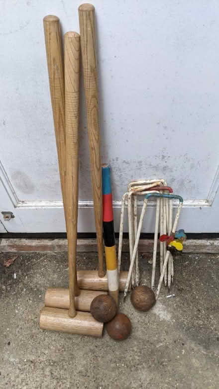Photo of free Vintage croquet set (Rudgwick RH12) #1