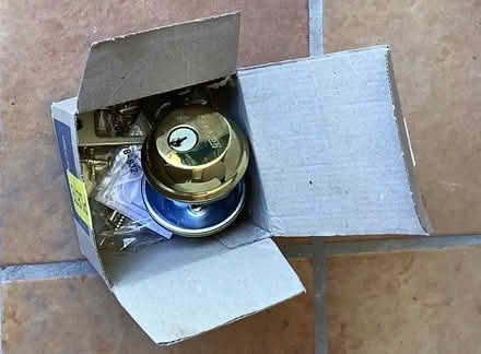 Photo of free Schlage deadbolt (Willow Glen) #1