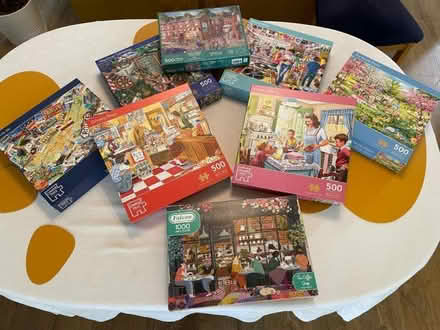 Photo of free 8 Jigsaws (Little Sutton CH66) #1