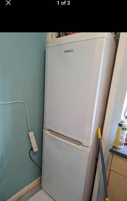 Photo of free Beko white fridge freezer (Market weighton YO43) #1