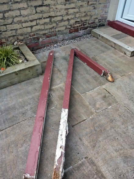 Photo of free Reclaimed /vintage wood 2 pieces (Hillsborough S6) #1