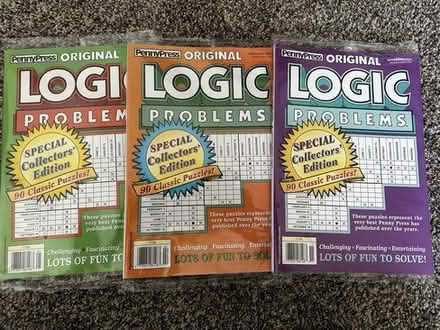 Photo of free 3 New Logic Puzzle Magazines 20871 #1