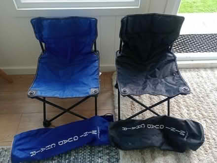 Photo of free Two children's foldup camping chairs (Radbrook Green SY3) #2