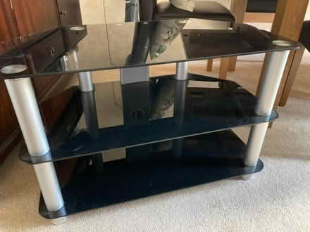 Photo of free Glass tv stand (Neville's Cross DH1) #1