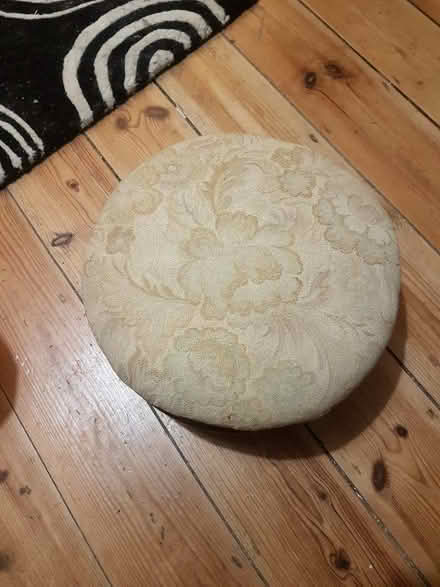 Photo of free Low upholstered foot stool (CT9) #1
