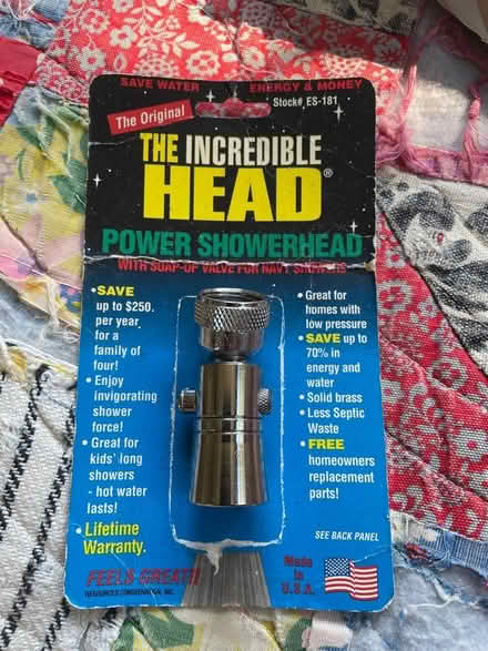 Photo of free Water saving shower head (Takoma Park MD) #1