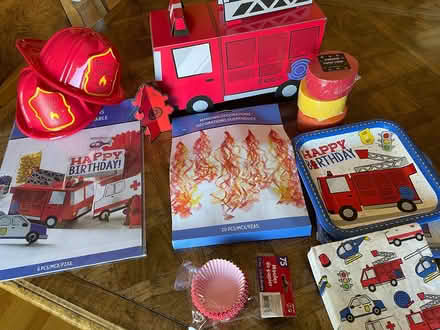 Photo of free Fire/Police Theme Kids Party Items (Saratoga/West Valley College) #1