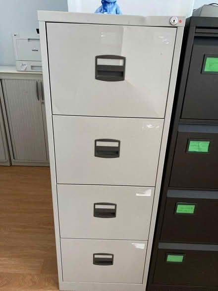 Photo of free Filing Cabinet with keys (Meldreth) #2