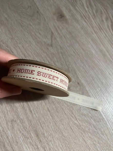 Photo of free Craft ribbon with home sweet home design (Oswestry SY11) #1