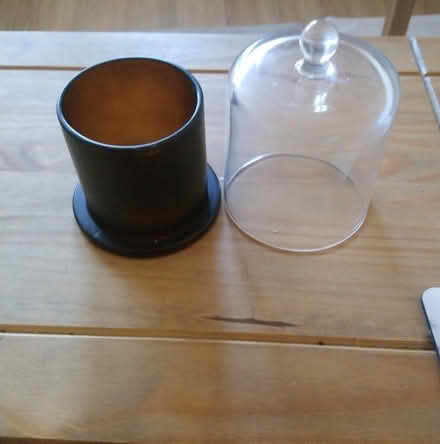 Photo of free Glass Jar & Cover (Newtown SY16) #2