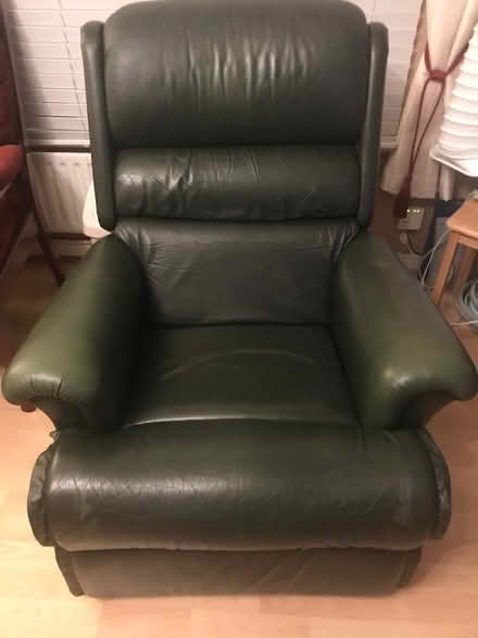 Photo of free Leather recliner armchair (Lewisham) #1