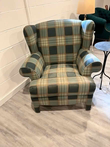 Photo of free Wingback chair (East Rochester) #2