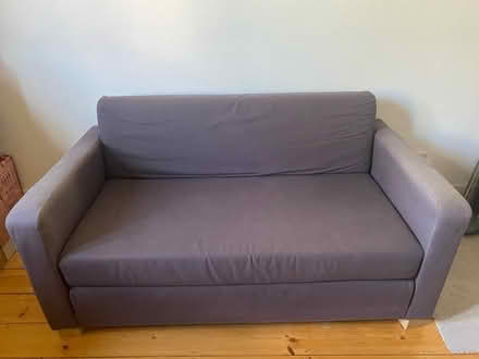 Photo of free Brown IKEA small double sofa bed (Finchley N3) #1