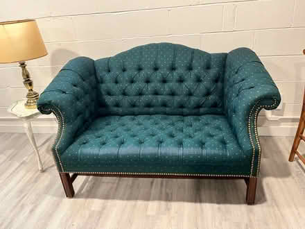 Photo of free Small loveseat (East Rochester) #2