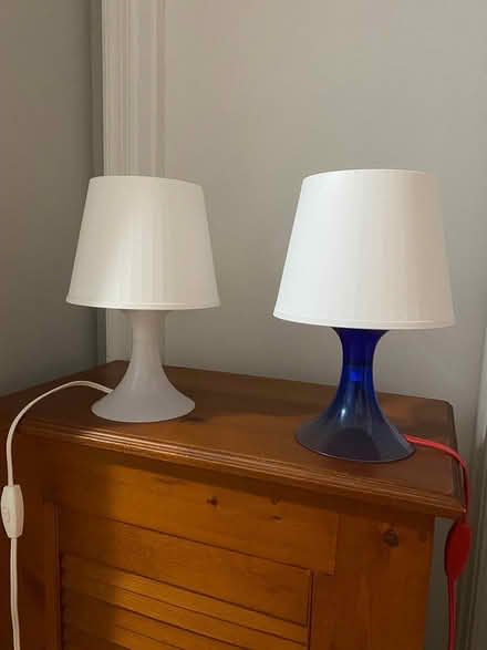 Photo of free 2 Plastic Lamps (Dumfries VA) #1
