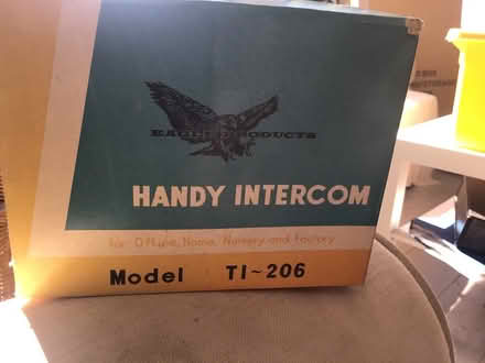 Photo of free Vintage intercom (Hastings TN34) #1