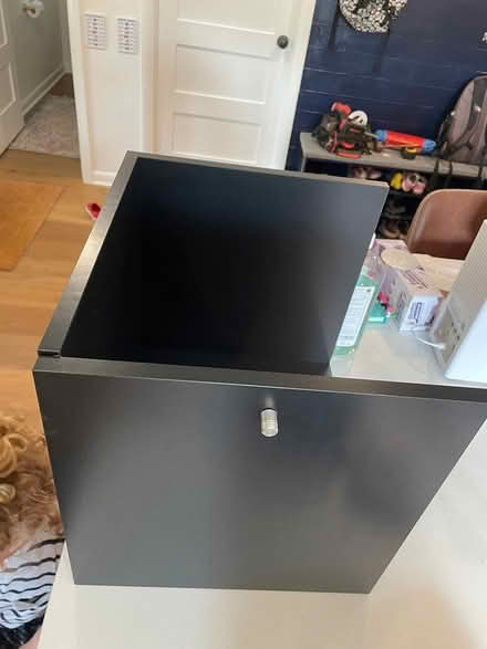 Photo of free Ikea KALLAX cube storage black door (Colonial village dc) #3