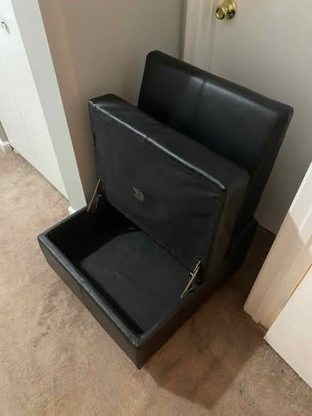 Photo of free Faux leather chair (Dumfries VA) #2