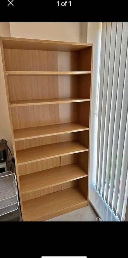 Photo of Bookcase Dark effect (Denton) #1