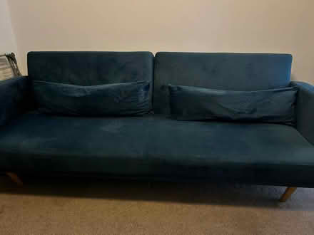 Photo of free Dark blue sofa (NW11) #1