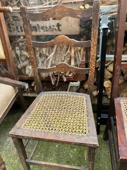 Photo of free 2 cane chairs (Malin Bridge S6) #3