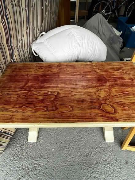Photo of free Small solid wood table (Lupton LA6) #2