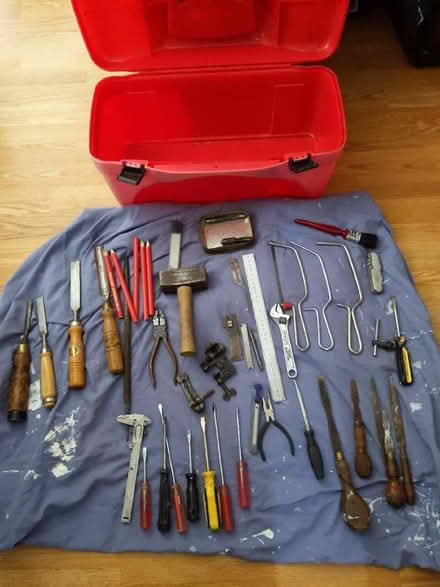 Photo of free Tools - assortment with a box - city centre (Blythswood Hill G2) #1