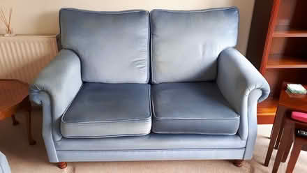 Photo of free 2 Two seater sofas and footstools (Sheffield 20) #2