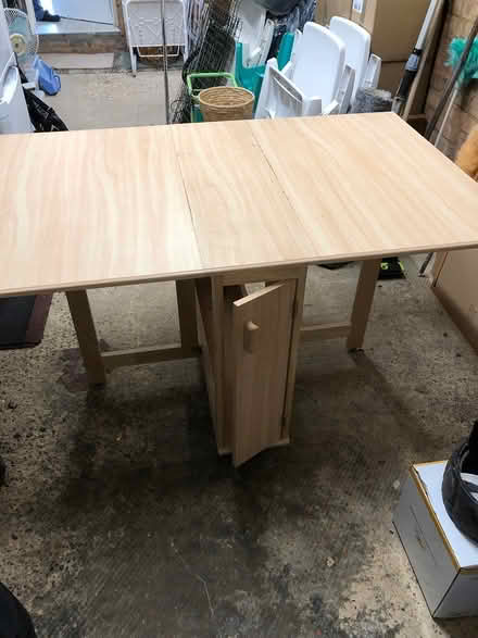Photo of free Foldaway table with two leaves (North Weald CM16) #3