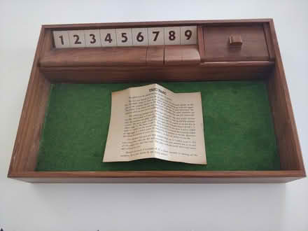 Photo of free Tric-Trac Wooden Dice Game (El Sobrante) #1