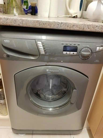 Photo of free Grey Hotpoint Washing Machine (W10 Ladbroke Grove) #1