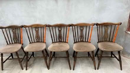 Photo of free 5 Antique Vintage Dining Chairs (Crystal palace SE19) #2