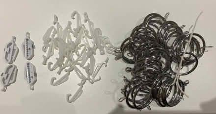 Photo of free Curtain Rings and Hooks (Elm Park RM12) #1