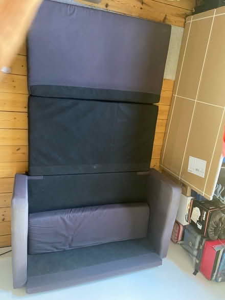 Photo of free Brown IKEA small double sofa bed (Finchley N3) #2