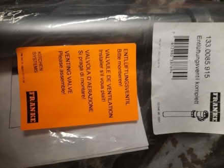 Photo of free Franke 133.0085.915 1.5'' Extension Pipe with Venting Valve (Westleigh WN7) #2