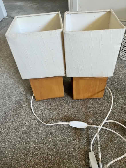 Photo of free Pair of bedside lamps (AL10) #2