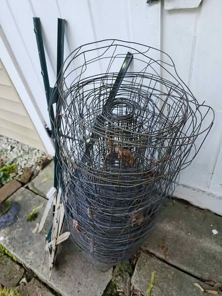 Photo of free Garden protection wire and stakes (Peabody) #1