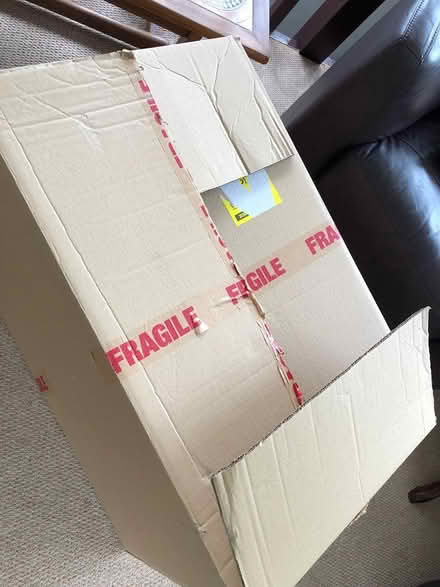 Photo of free 2 large cardboard boxes (Chelston,Torquay) #1