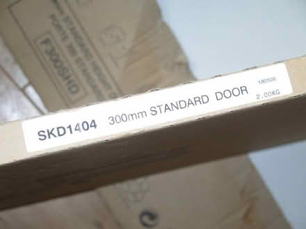 Photo of free 2 x Cupboard Doors, 300mm wide x 555mm Tall (Kings Stanley GL10) #2