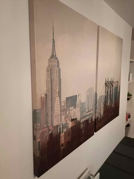 Photo of free New York canvas pair (Welwyn Garden City) #2