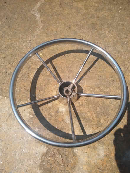 Photo of free Boat wheel (Morris Park) #1